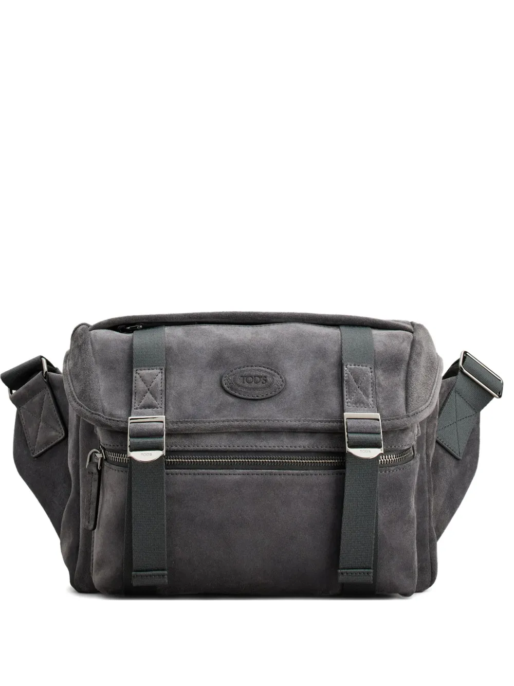 

Сумка с пряжкой TOD'S, серый