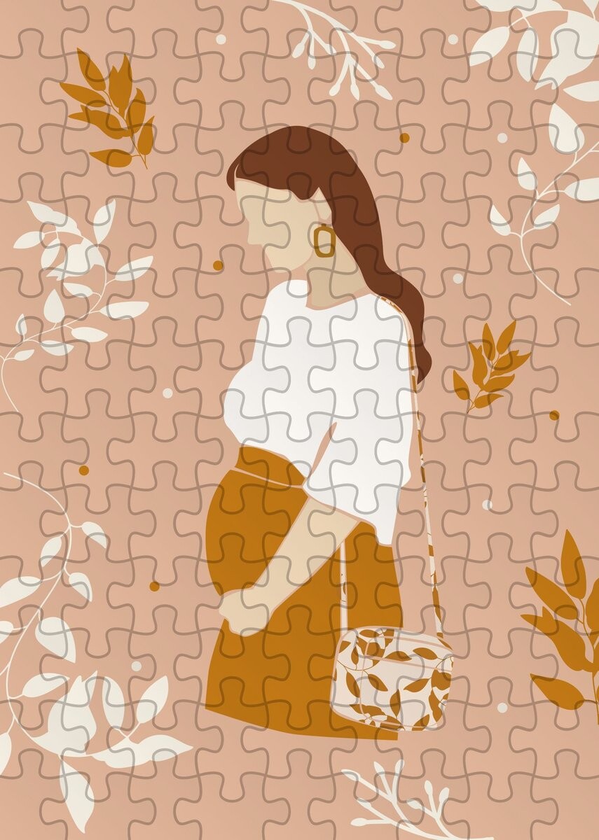 

Муно, пазл Mom To Be 500 в эко-сумке, 500 шт. Muno Puzzle