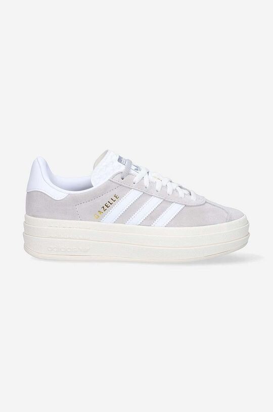 

Замшевые кроссовки Gazelle Bold W adidas Originals, серый