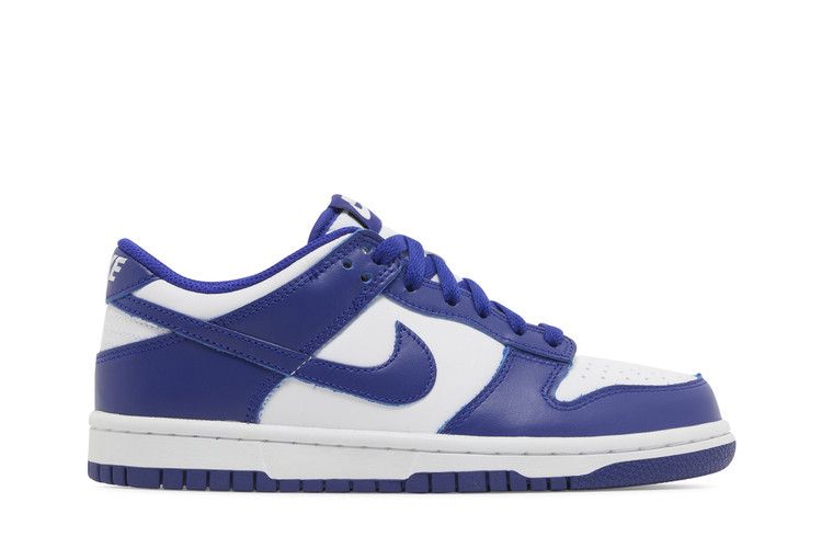 Кроссовки Nike Dunk Low GS 'Concord', синий — фото 2