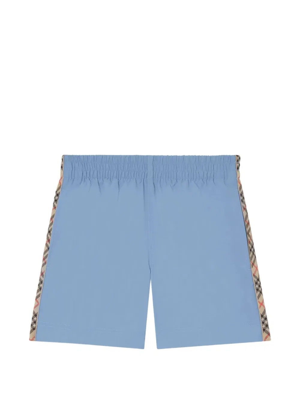 Плавки Check-trim Burberry Kids, синий