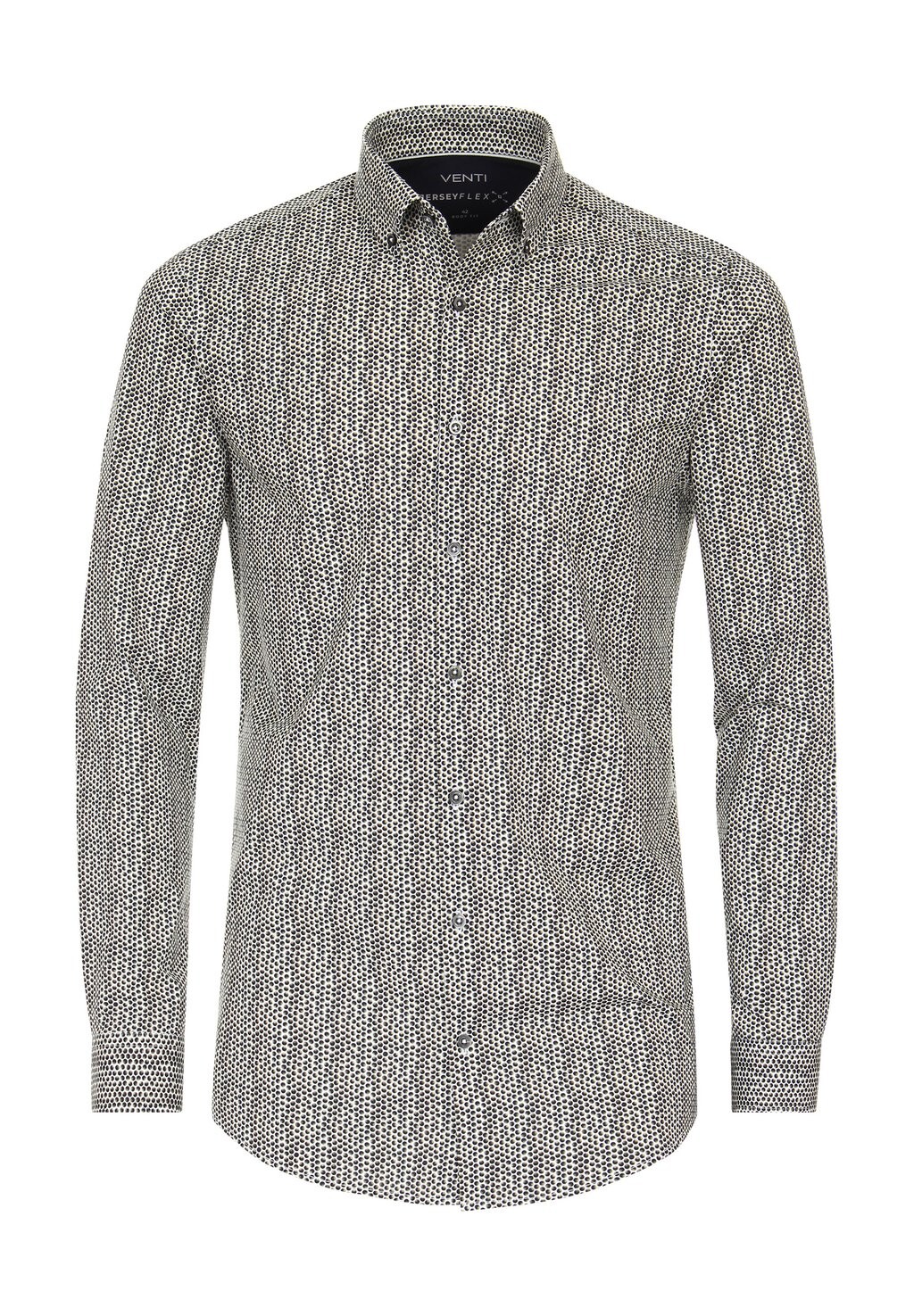 

Рубашка PRINT BODY FIT VENTI, цвет grün