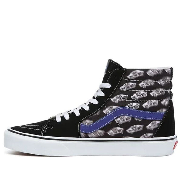 

Кроссовки sk8-hi 'blur boards' Vans, черный
