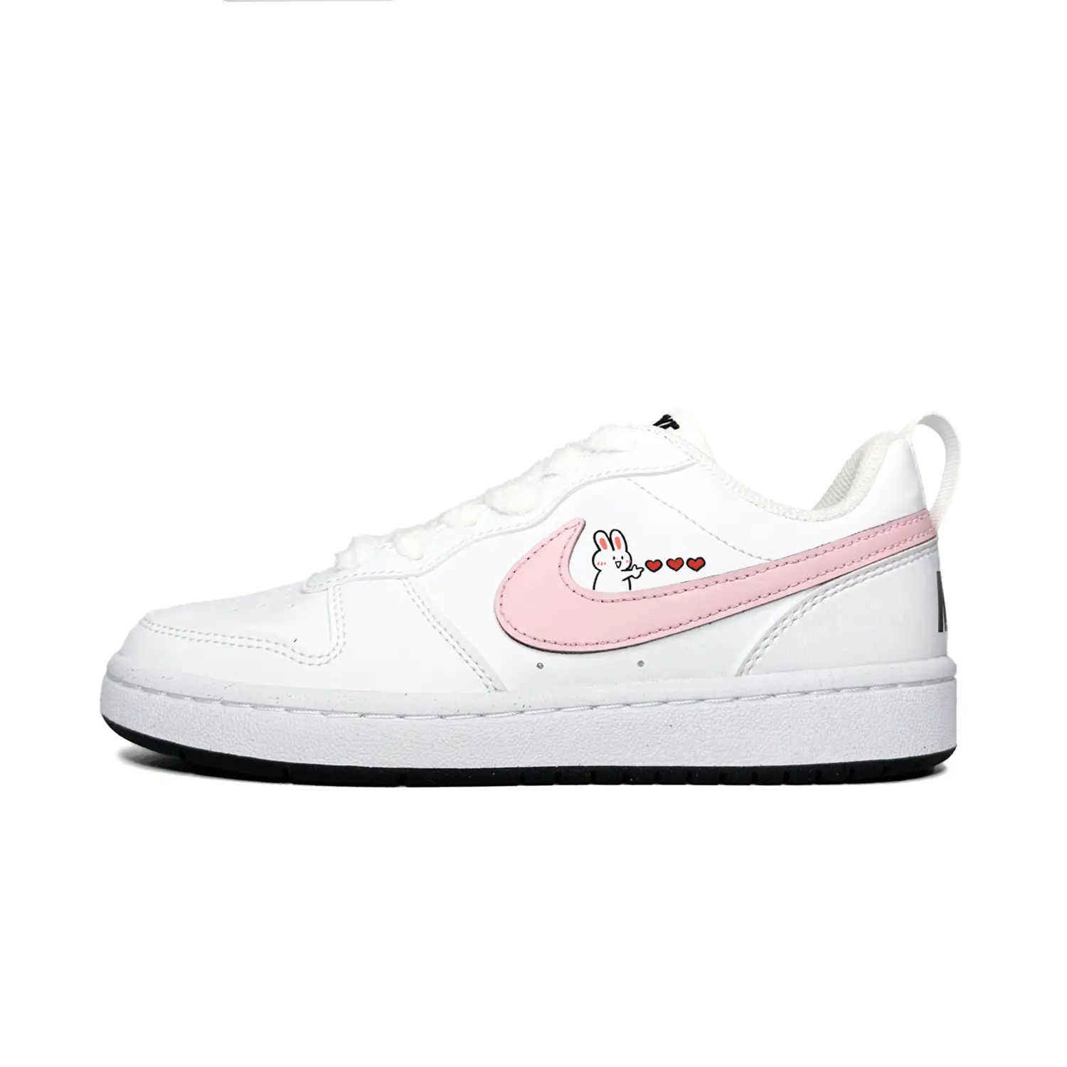 

Nike Кроссовки для скейтбординга Court Borough противоскользящие износостойкие низкие розовые для подростков