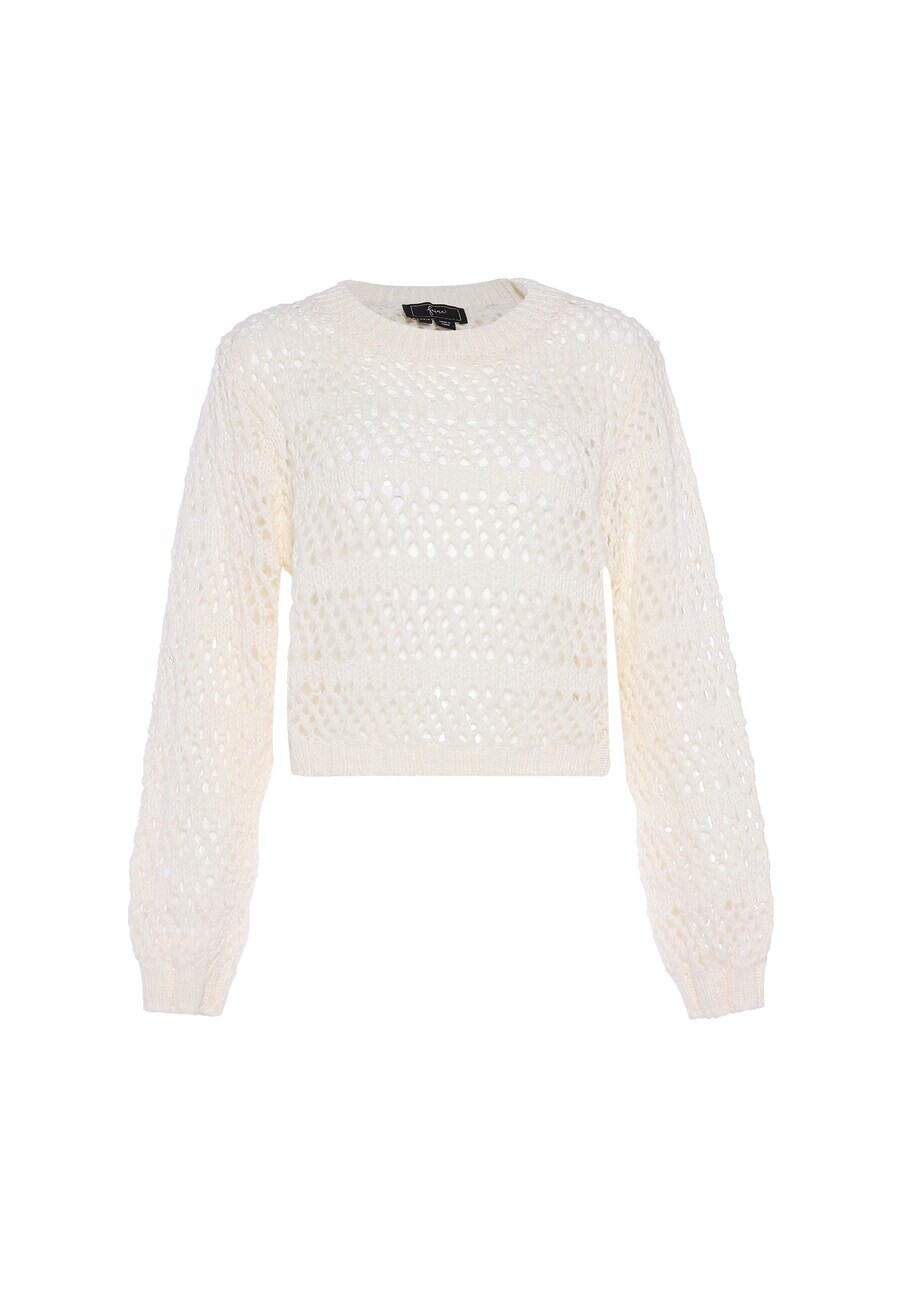 

Тонкий вязаный свитер faina Sweater, белый