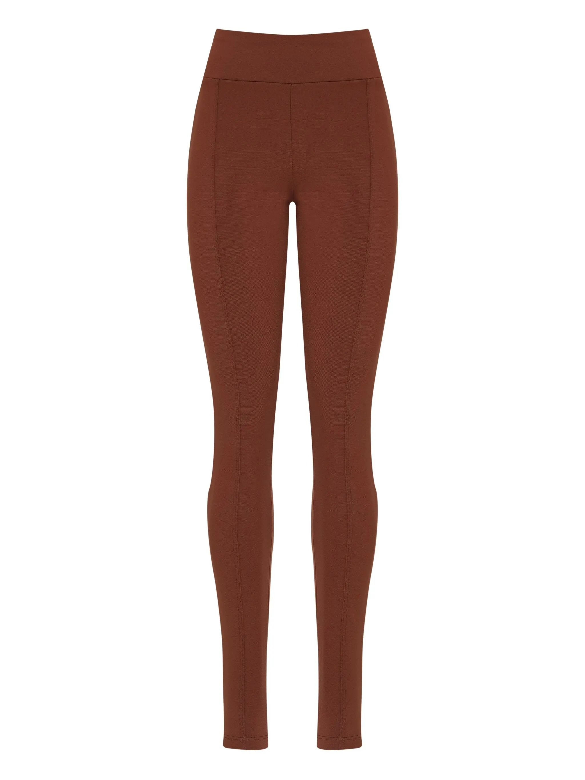 

Легинсы с завышенной талией и вставками Lygia & Nanny, коричневый