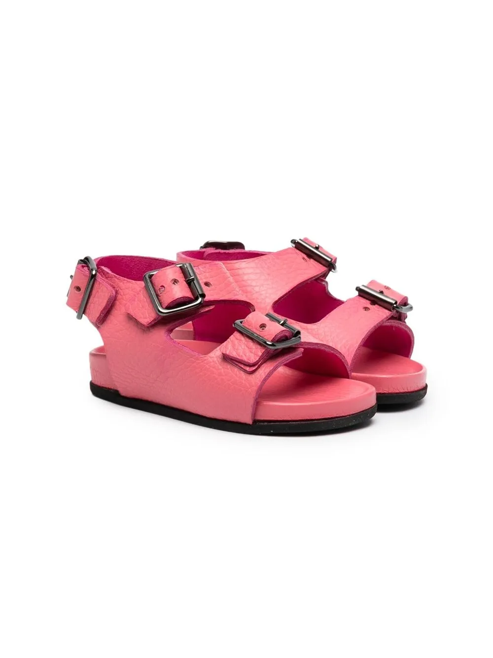 

Сандалии с пряжками Gallucci Kids, розовый
