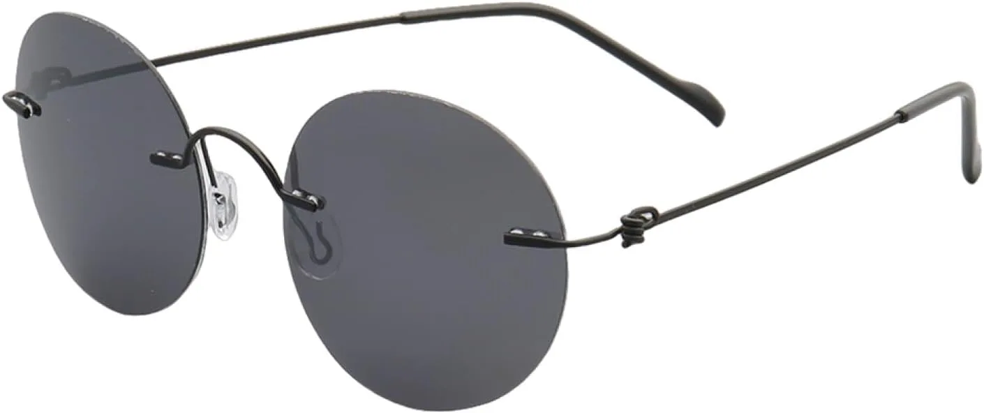 

Женские поляризованные солнцезащитные очки, мужские солнцезащитные очки, модные металлические очки с защитой от УФ-излучения UV400 TOIPASTN, 4