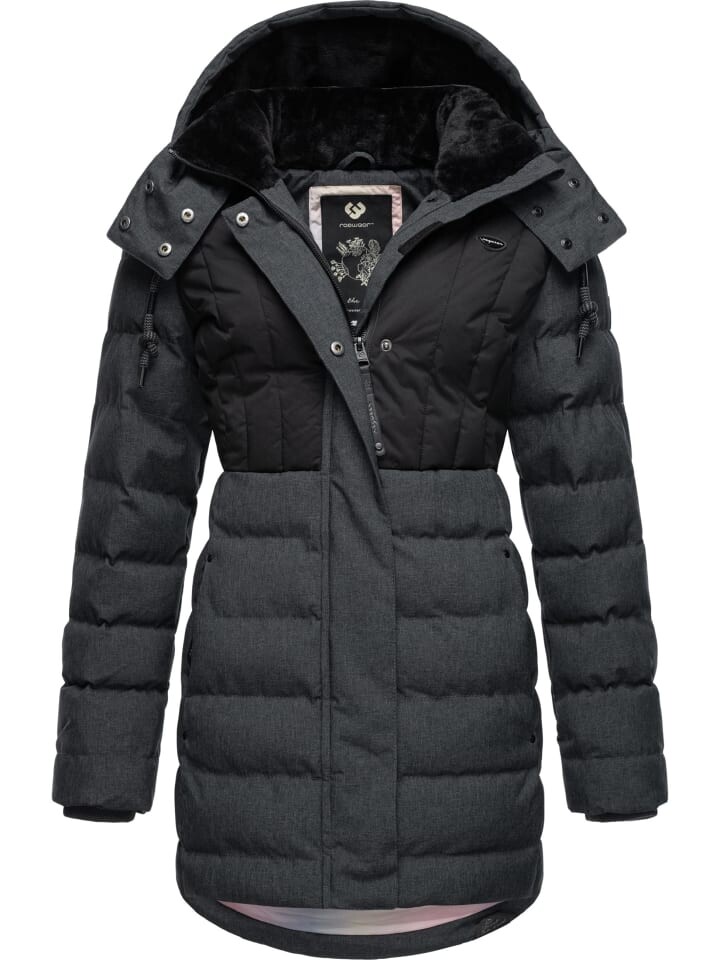 

Пуховик ragwear, цвет dark grey