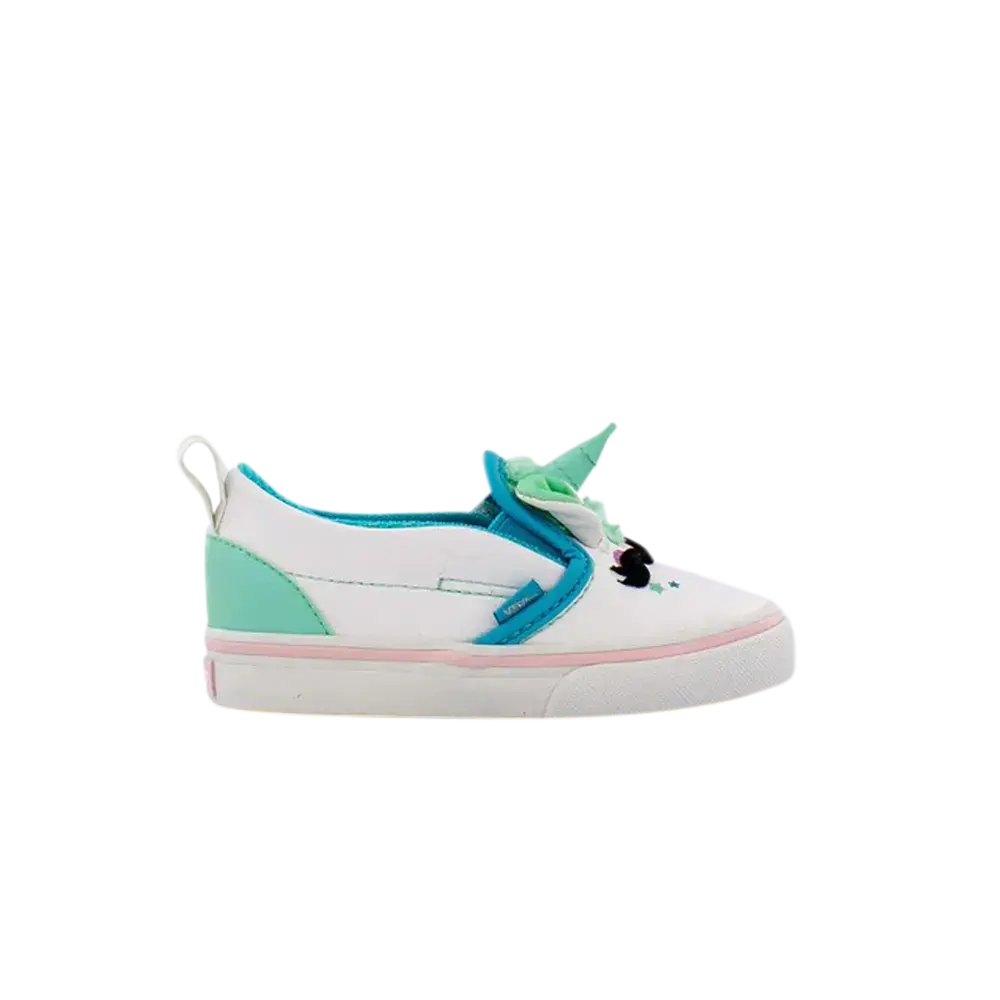 Слипоны 5 для малышей Vans, синий