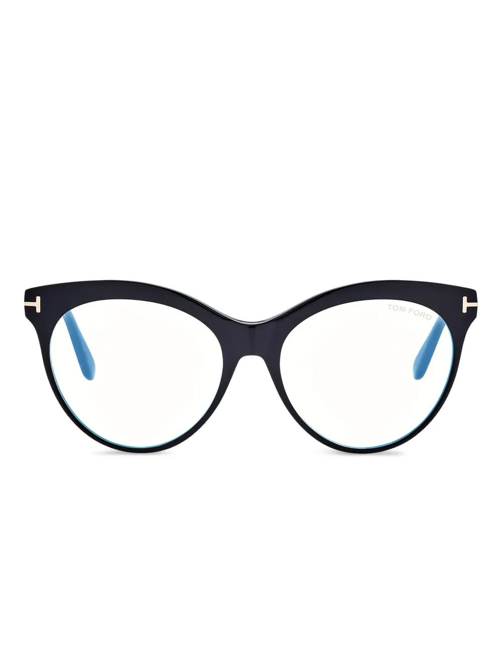 

Очки в оправе 'кошачий глаз' TOM FORD Eyewear, черный