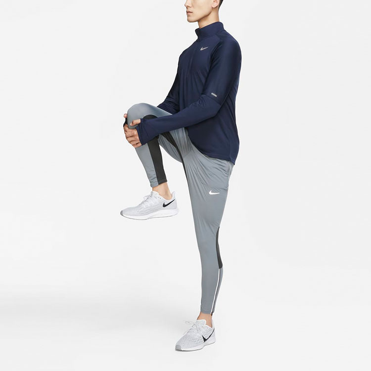Спортивная одежда Dri Fit для мужчин, цвет «Обсидиан», умеренный Nike, obsidian color — фото 4