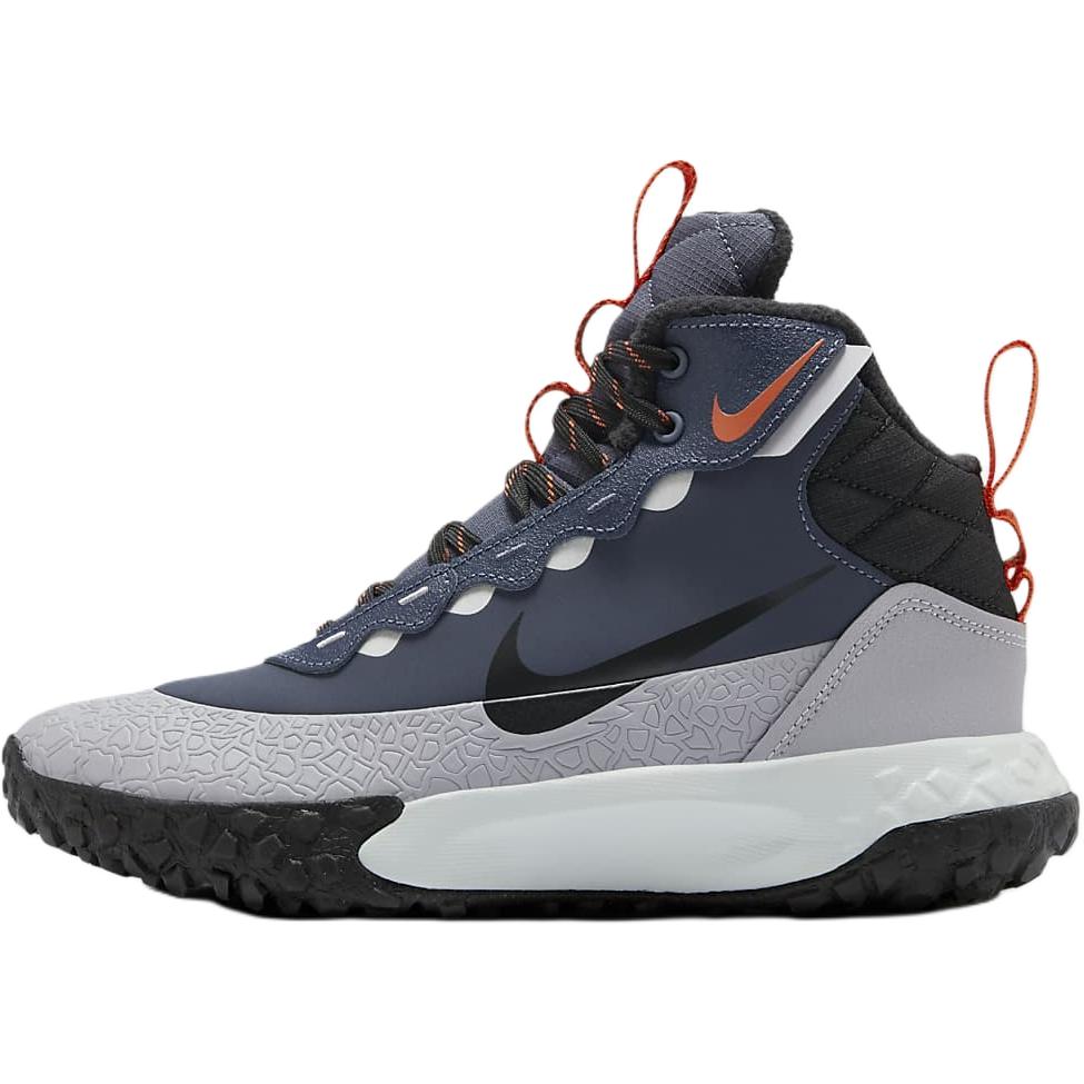 

Nike Детские баскетбольные кроссовки с противоскользящей подошвой, износостойкие, среднего размера, сине-серые, для подростков