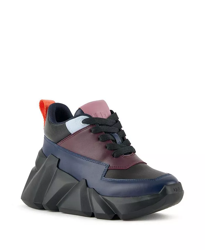Женские кроссовки Space Kick Max с верхом из нубука и овчины United Nude, фиолетовый — фото 2