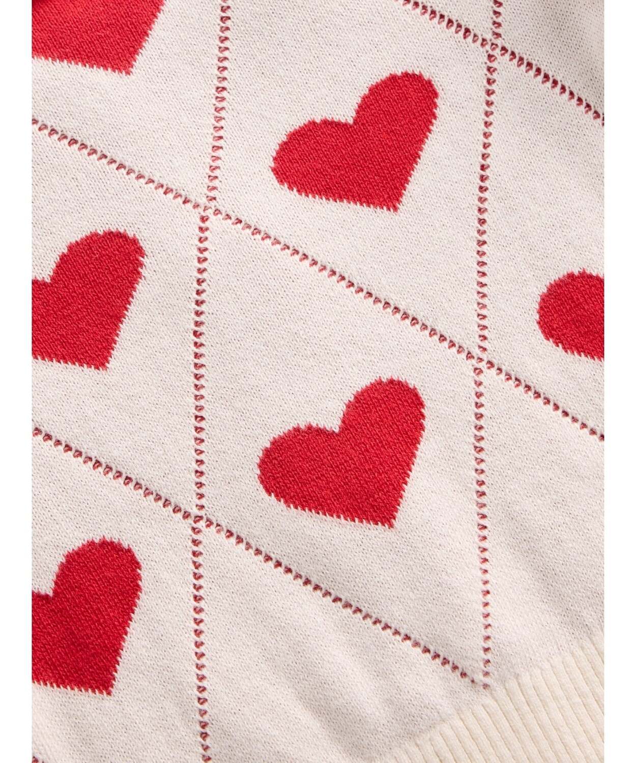 (K) Вязаный кардиган с оборками и воротником (для малышей) GAP, HEARTS — фото 2