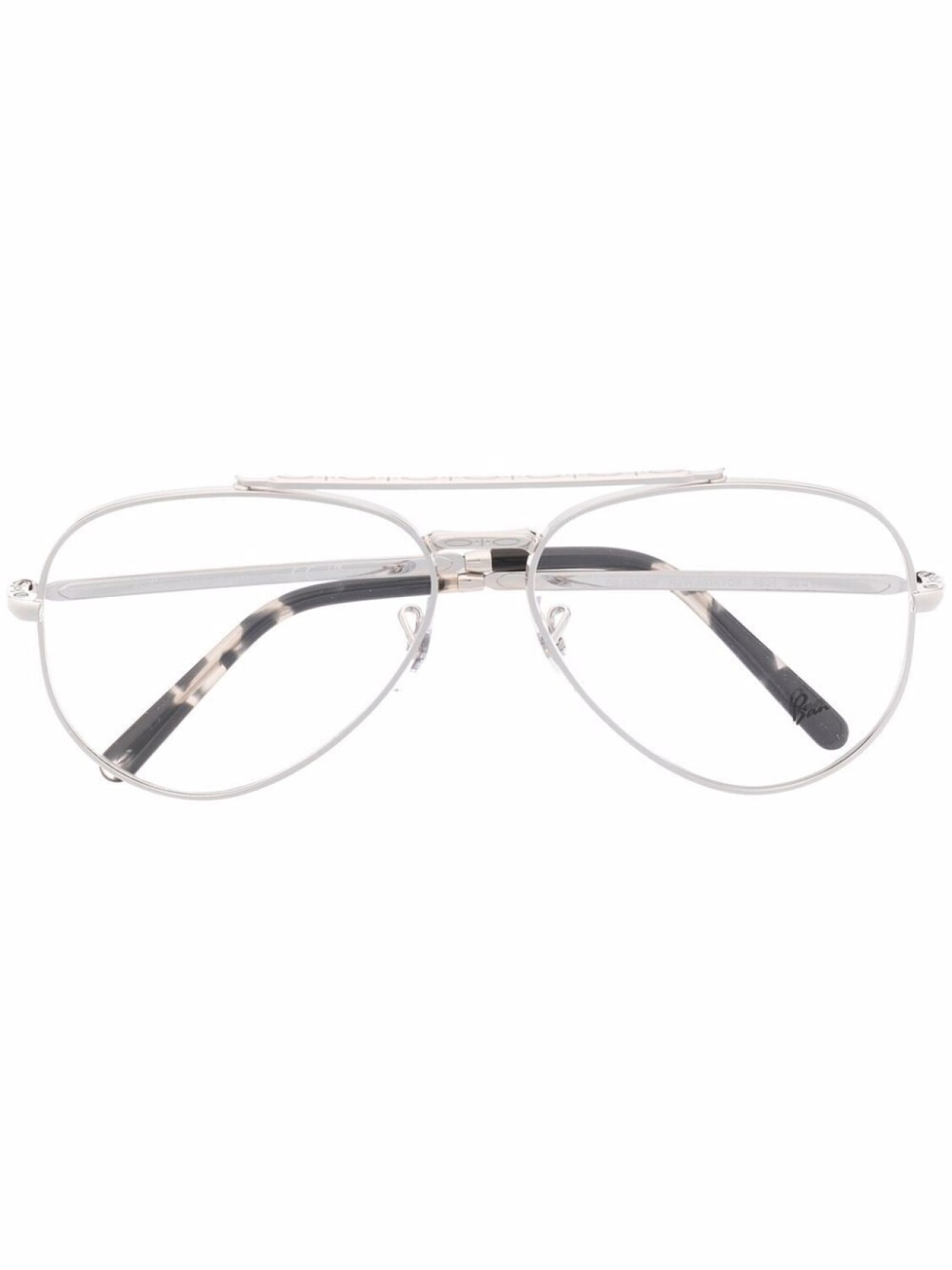 

Ray-Ban очки-авиаторы, серебряный