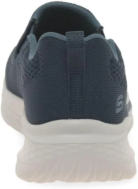 Мужские кроссовки Skechers Slade Royce, Navy Knitted Mesh — фото 3