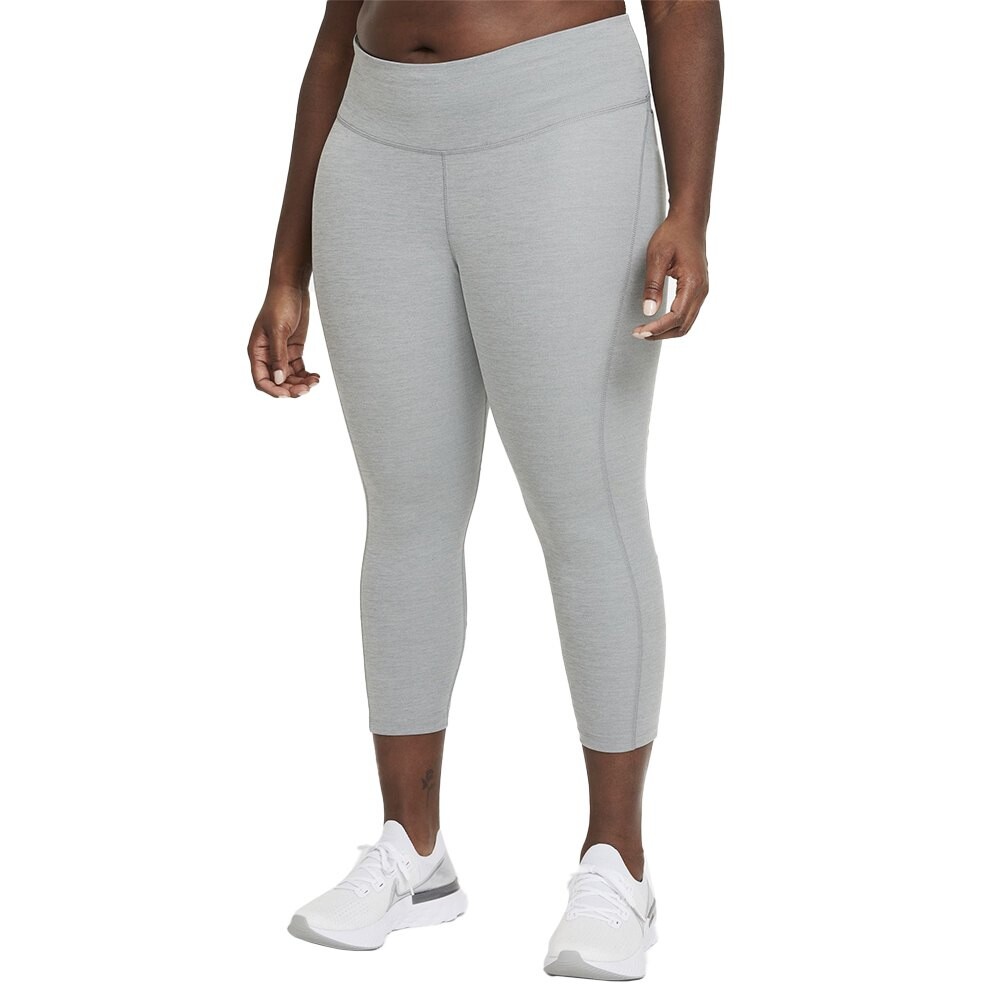 

Леггинсы Nike Fast Mid Rise Crop, серый