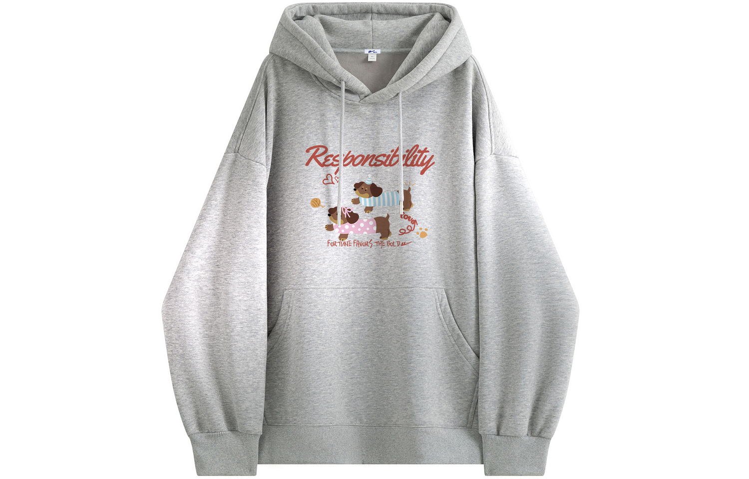 

Толстовка Unisex Huichao Cloud Canvas Collection WARRIOR, светло-heather серый (fleece-lined)