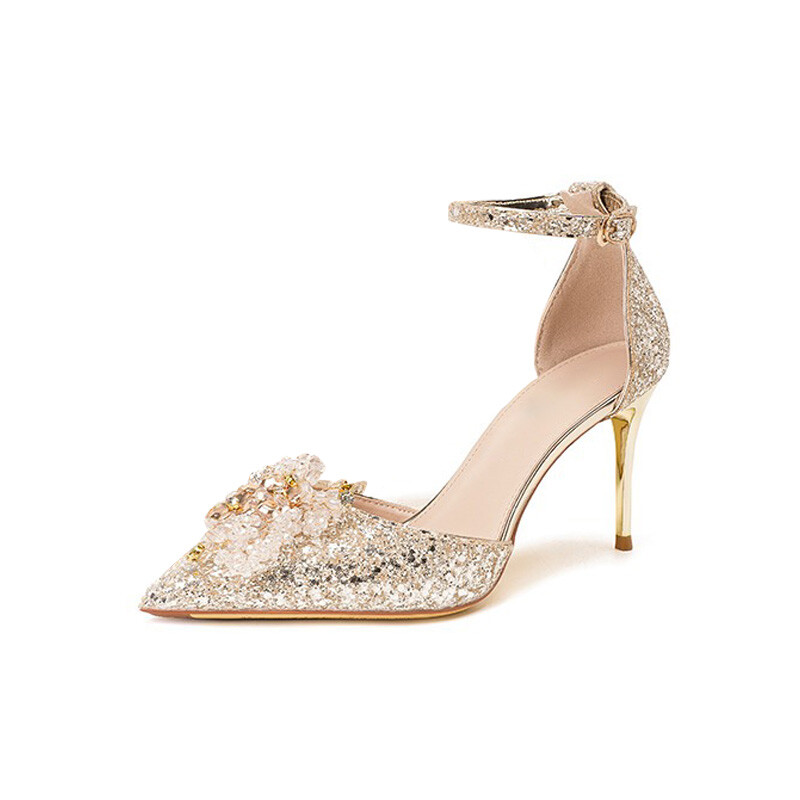 

Туфли женские на высоком каблуке Imono, цвет Champagne 6cm