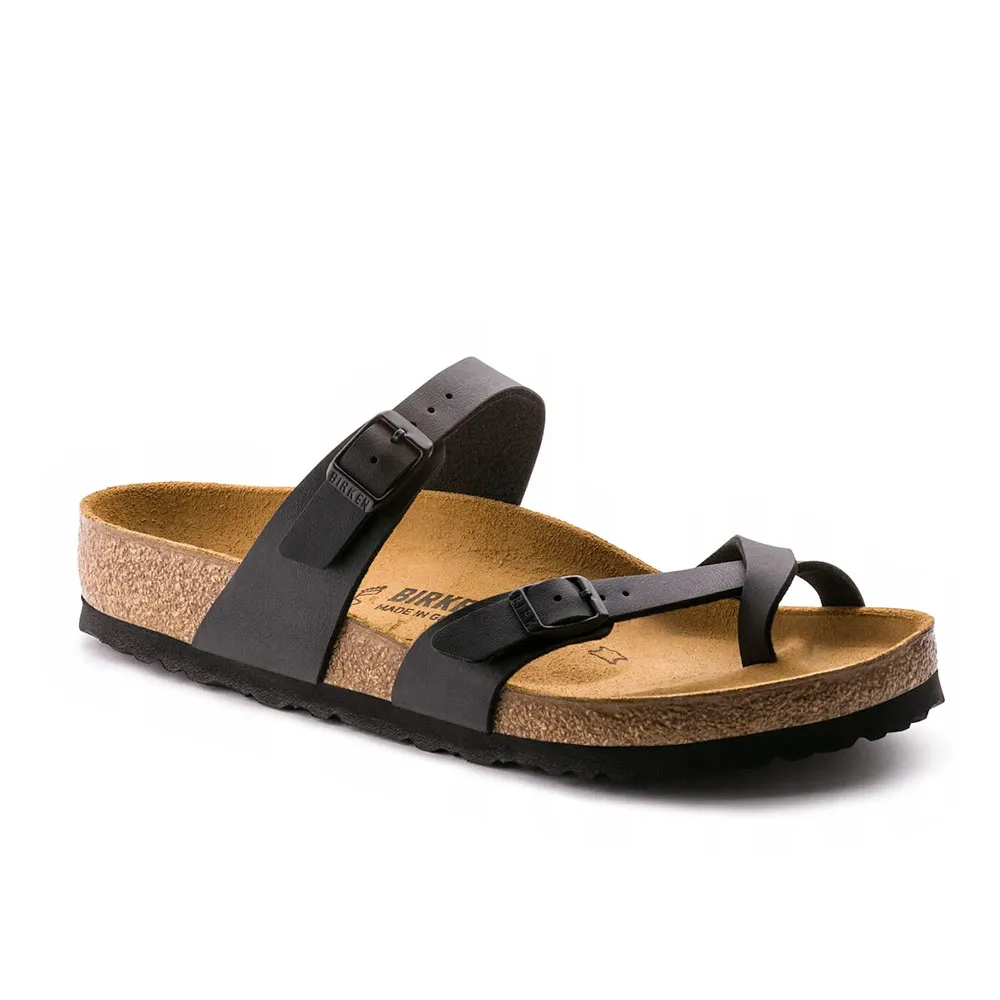 

Сандалии Birkenstock Mayari Natural Leather Oiled narrow, черный