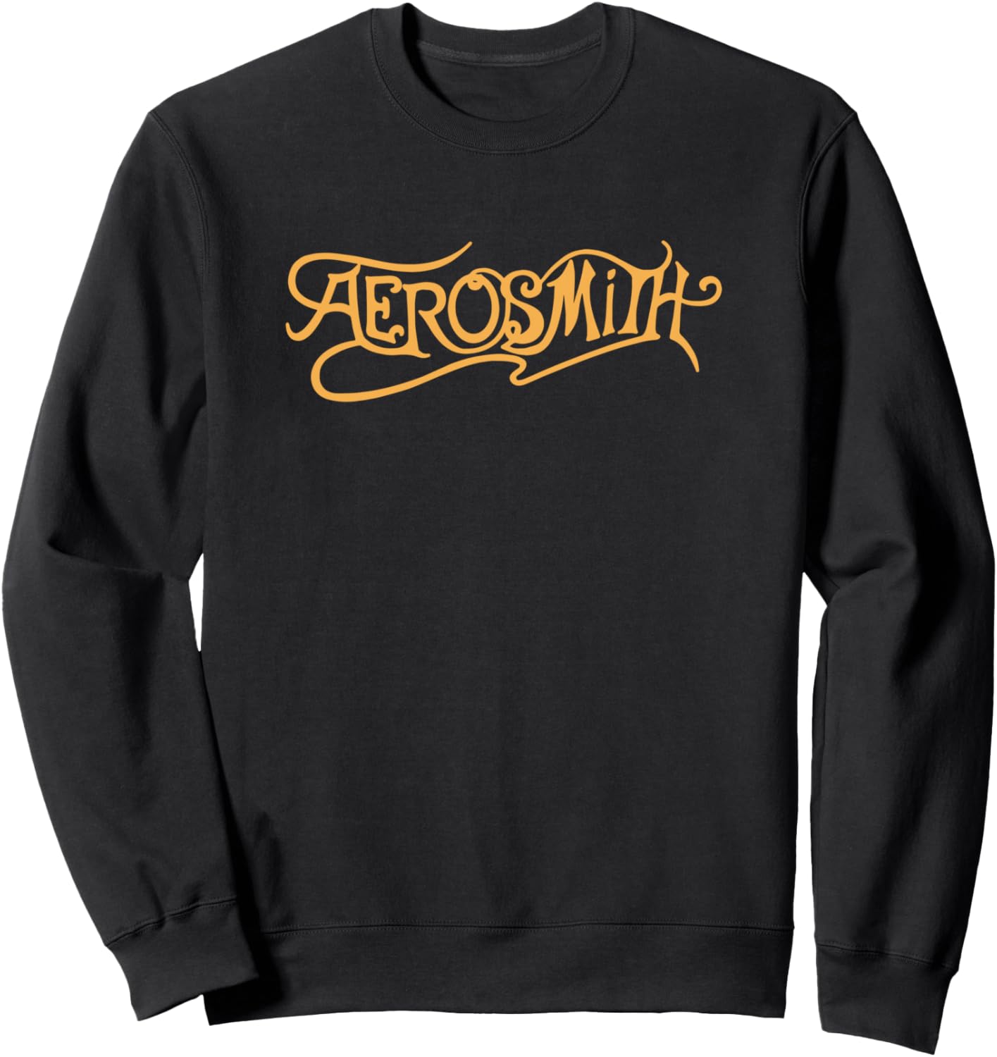 

Толстовка Aerosmith - Get A Grip Logo (желтая), черная