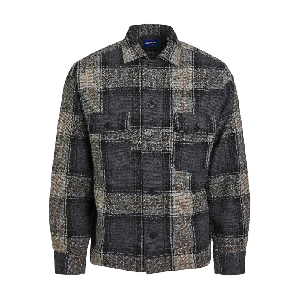 

Верхняя рубашка Jack & Jones Roxbury Boucle, серый