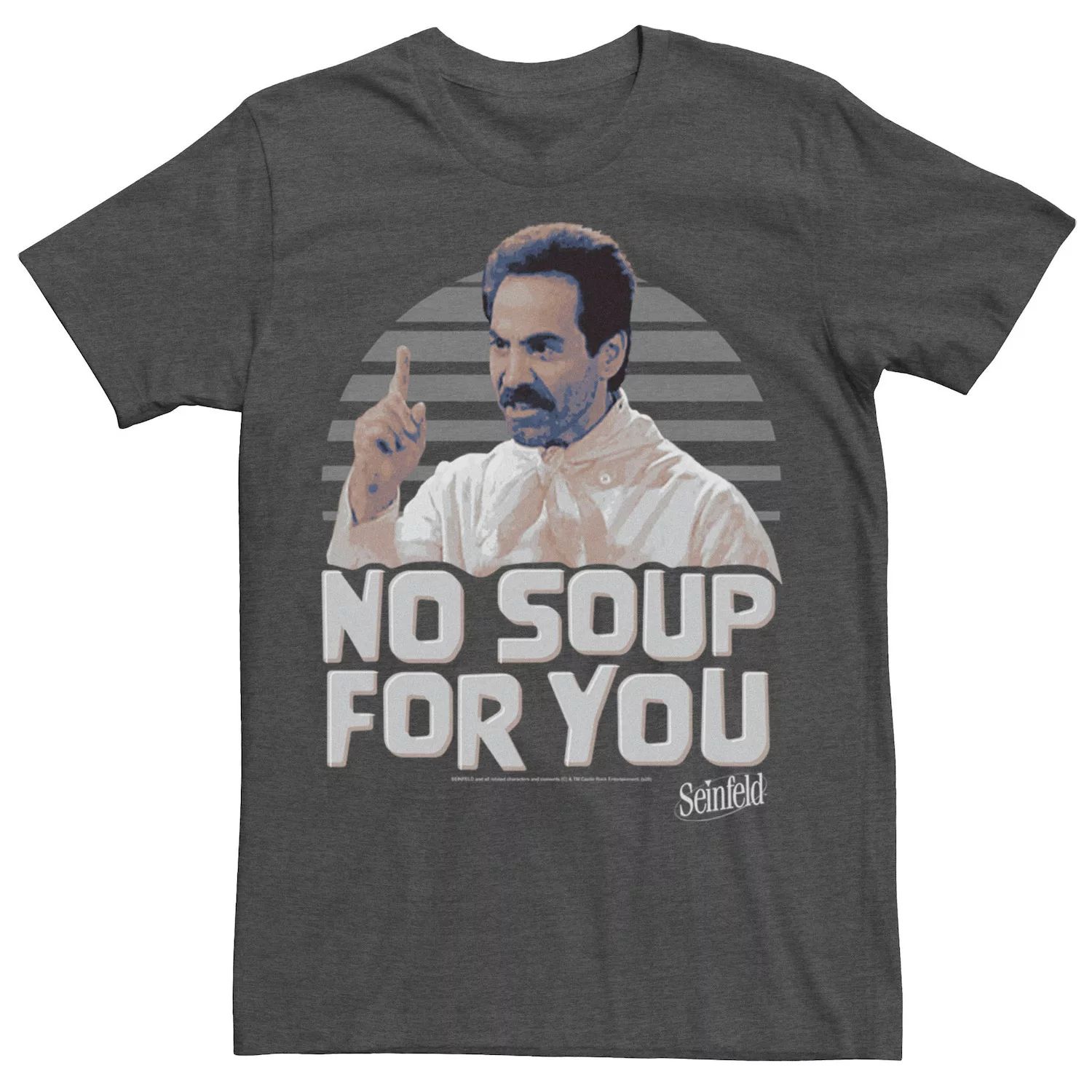 

Мужская футболка Seinfeld Soup Nazi Photo Real Licensed Character