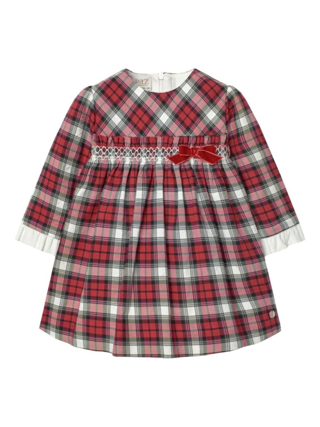 

Paz Rodriguez платье в клетку, красный