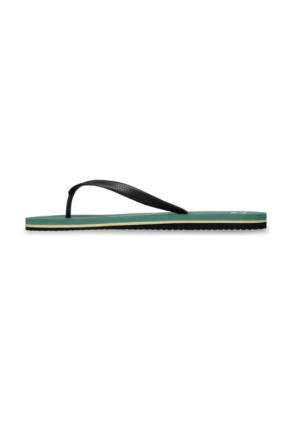 Шлепанцы Billabong Tides Slice Beach Flip Flops T Bar Sandals, зеленый