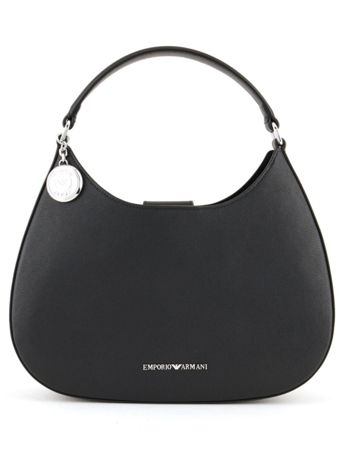 

Emporio Armani сумка-хобо с логотипом, черный