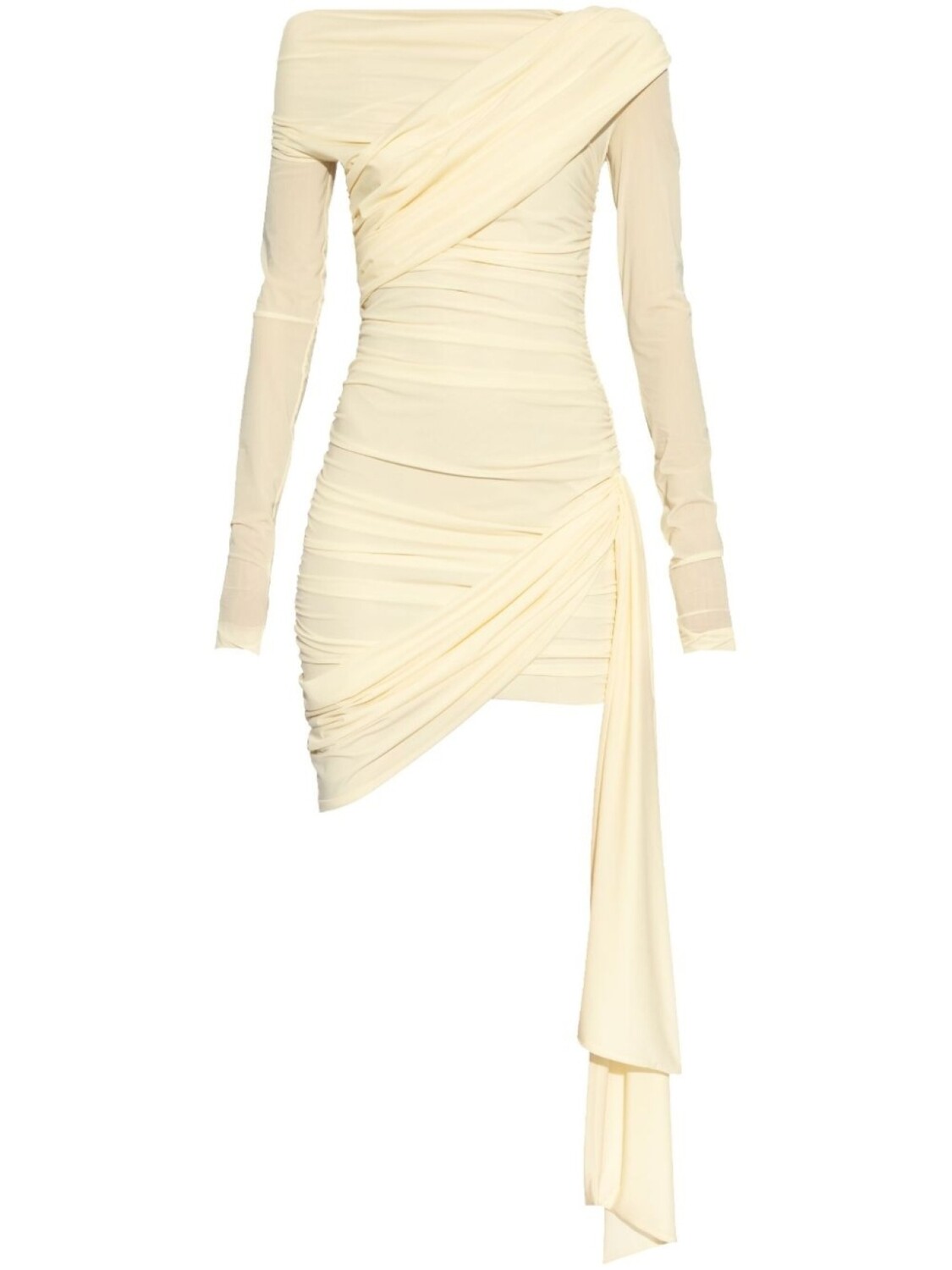 

Blumarine платье мини с драпировкой, нейтральный