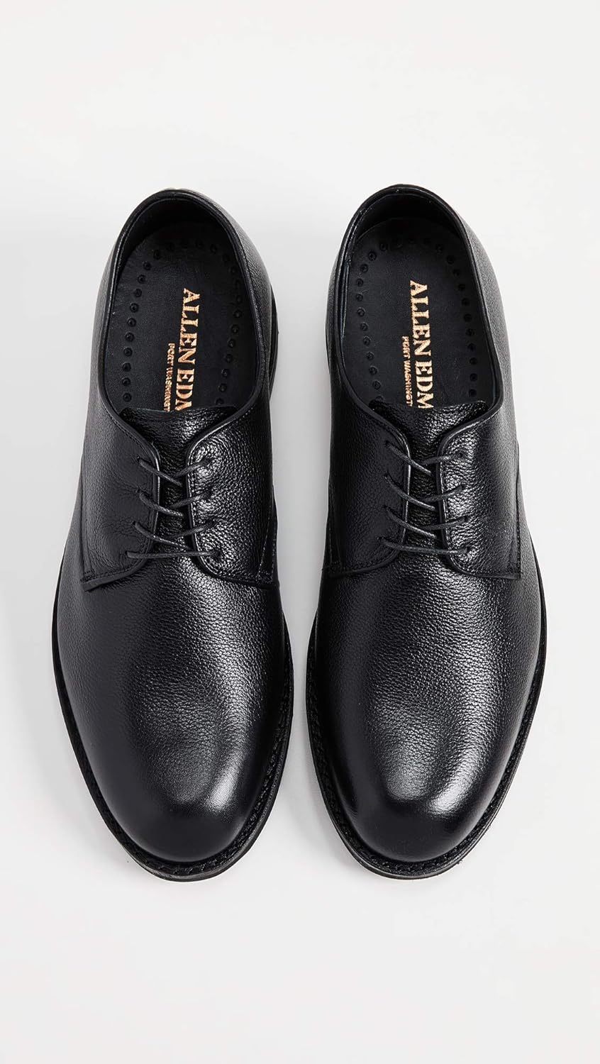 Мужские оксфорды Allen Edmonds Nomad с гладким носком, черный — фото 4