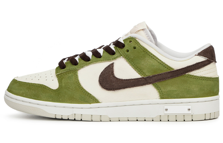 

Кроссовки Nike Dunk Skateboard Shoes Men Low-Top Green/Brown