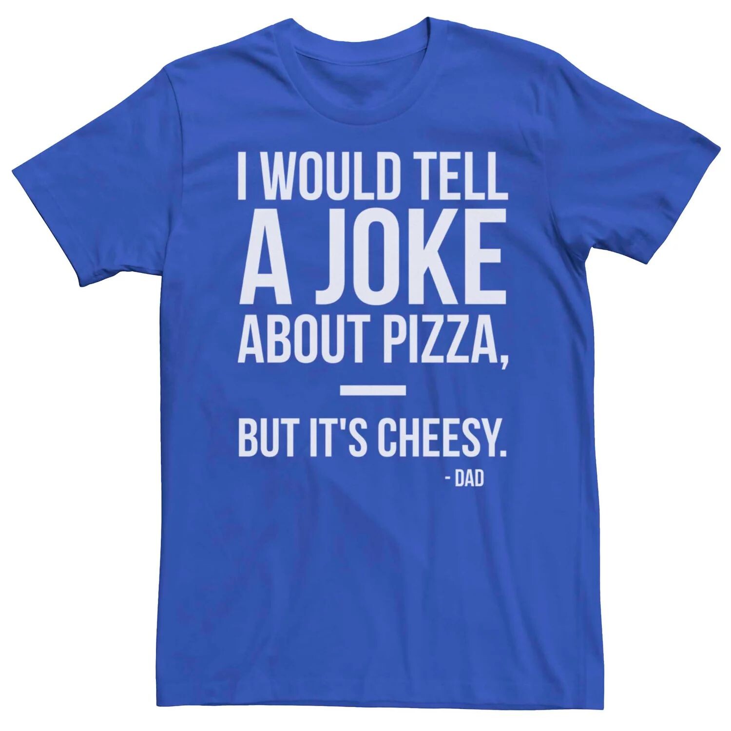 

Мужская футболка Cheesy Pizza Joke Licensed Character