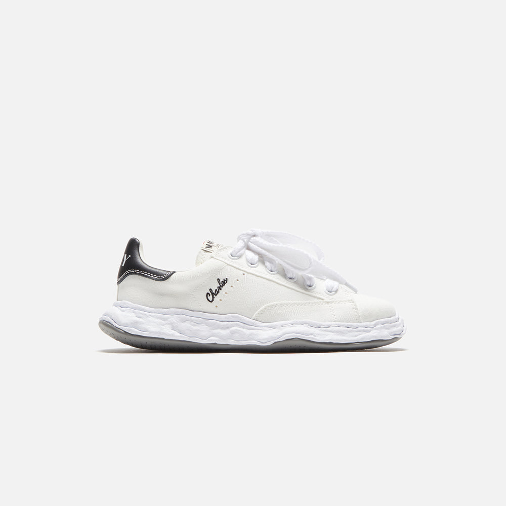 

Кроссовки Mihara Yasuhiro Charles Canvas Sneakers, белый