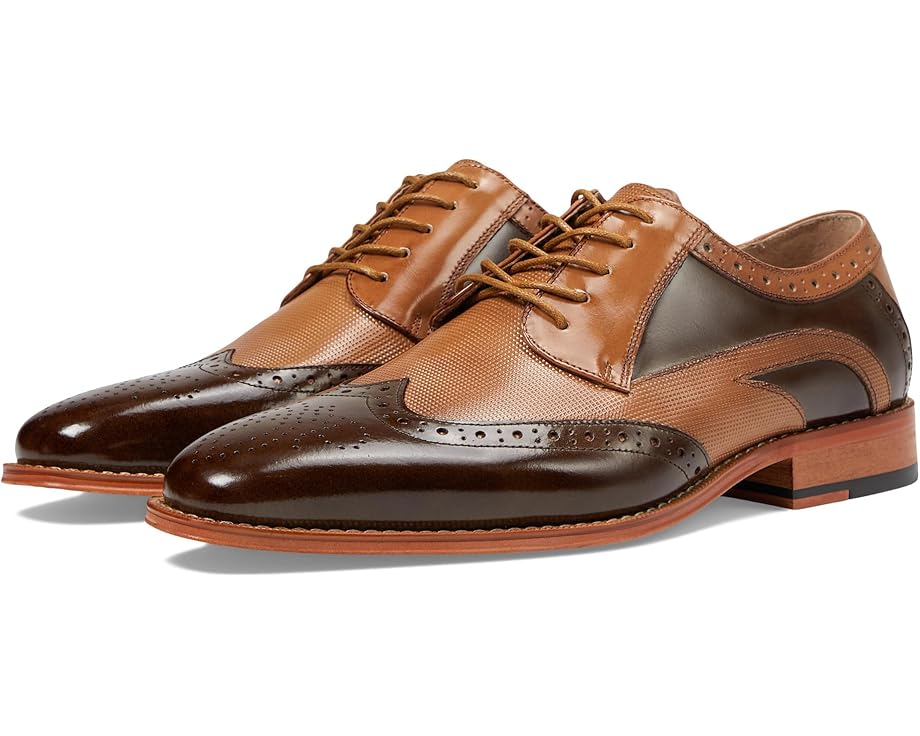 

Оксфорды Stacy Adams Ivingale Wing Tip Lace-Up, цвет Brown Multi