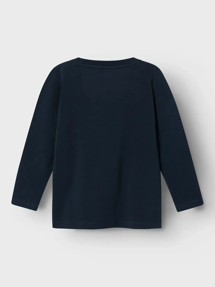 Рубашка с длинными рукавами Name It "NMMNAZA SPIDERMAN LS TOP NOOS MAR", цвет Dark Sapphire — фото 3