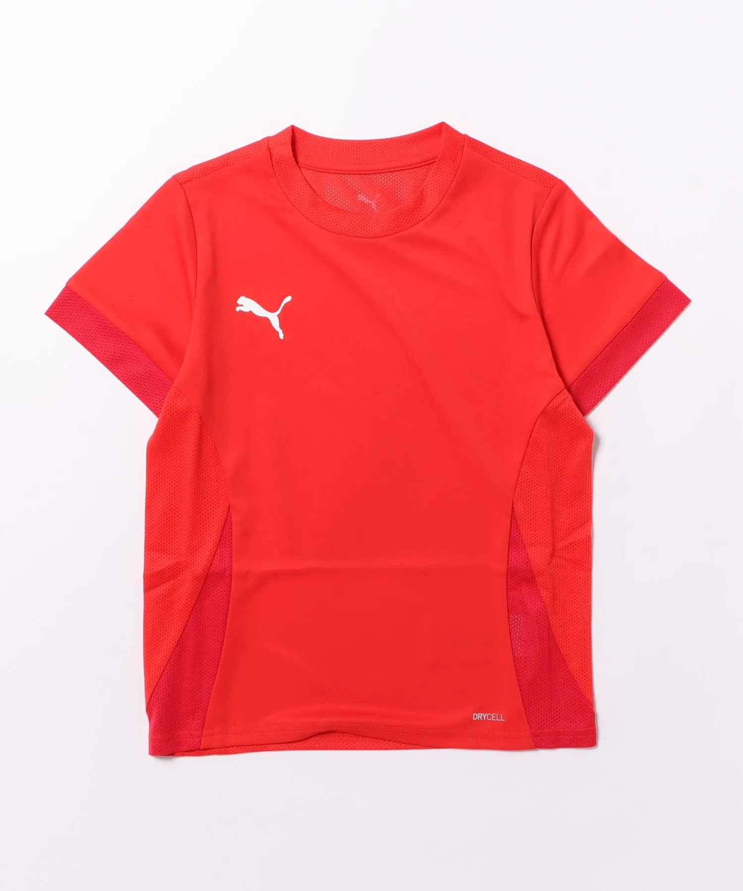 Детская футболка для футбола с технологией DRYCELL TEAMGOAL PUMA красная