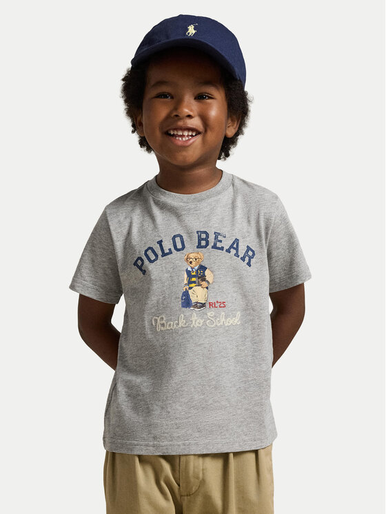 

Футболка regular fit 322981178001 Polo Ralph Lauren, серый
