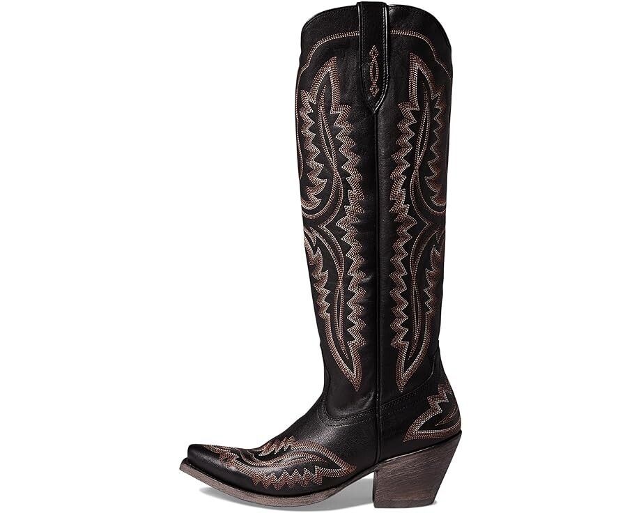 Сапоги женские Ariat Casanova ковбойские с узором, черный — фото 4