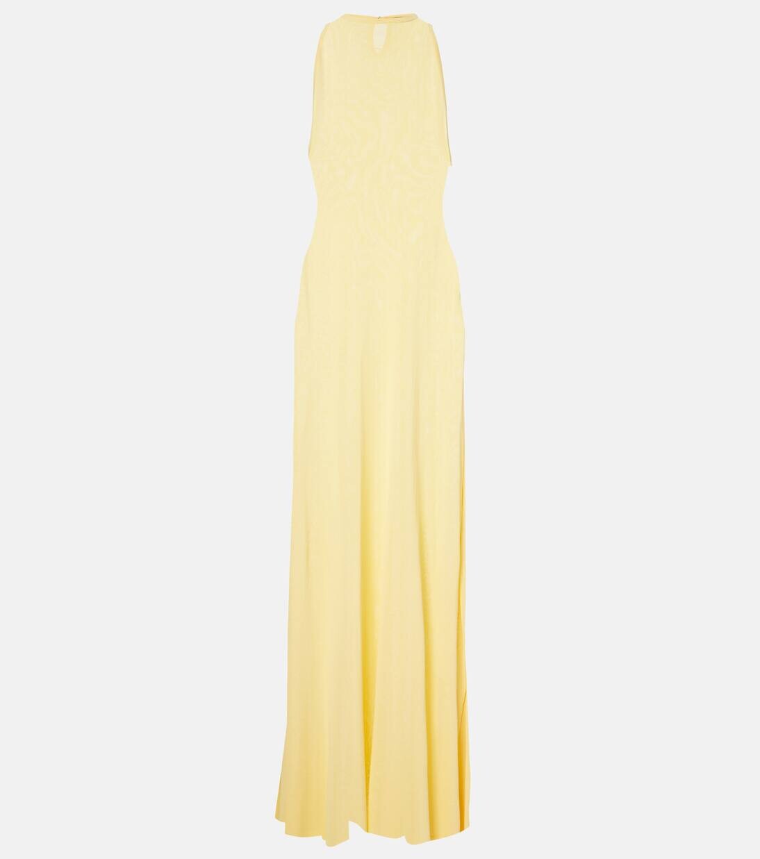 

Платье макси La Robe Maille Sculta Jacquemus, цвет light yellow