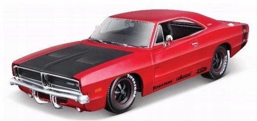 

Maisto, Коллекционная модель Dodge Charger R/T 1969 года, красный 1/24