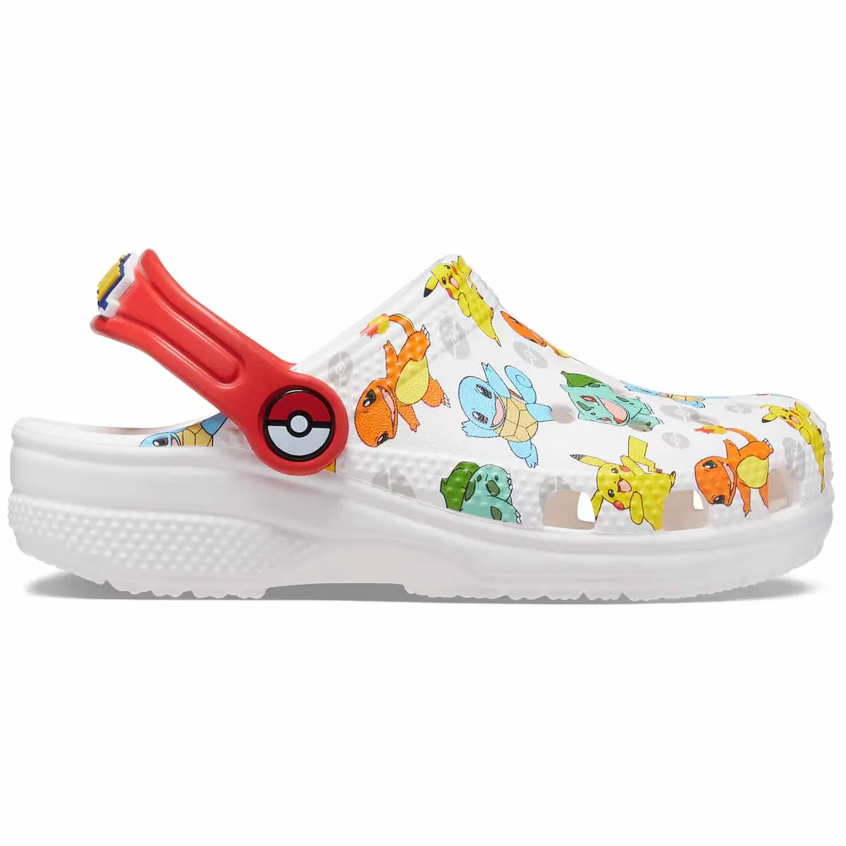 

Классические сабо с покемонами Кроксы Детские сабо Crocs, многоцветный