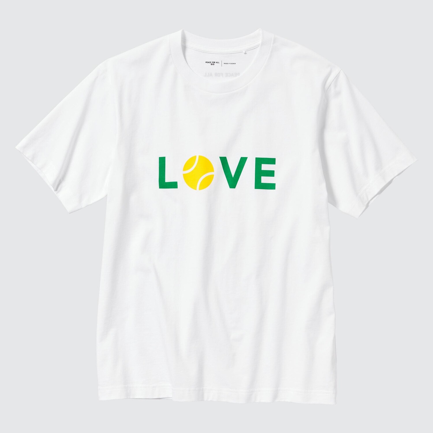 

Peace For All Roger Federer (футболка с коротким рукавом и рисунком) Uniqlo, белый