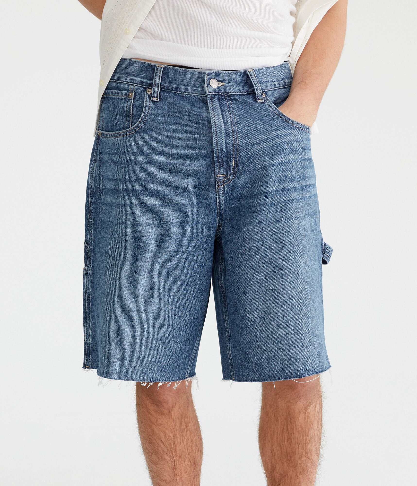 

Aeropostale мешковатые джинсовые штаны 10,5", цвет medium wash