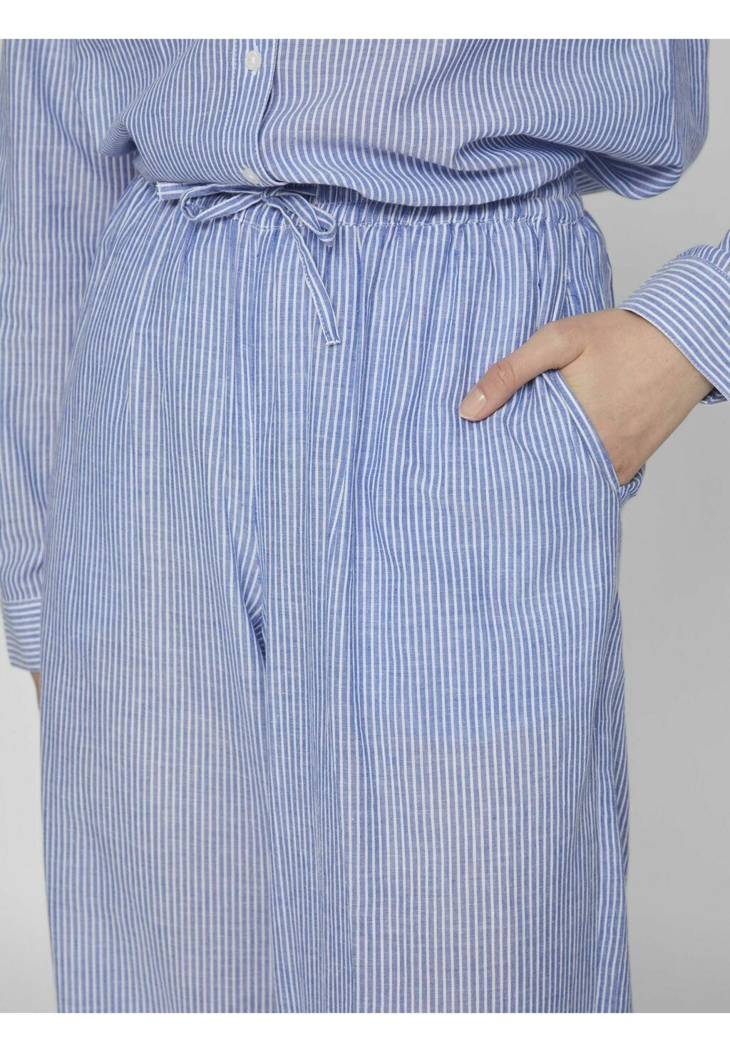 

Брюки HIGH WAIST VILA, кремовый