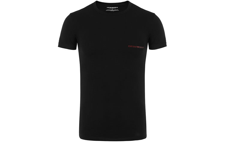 

Футболка мужская черная EMPORIO ARMANI