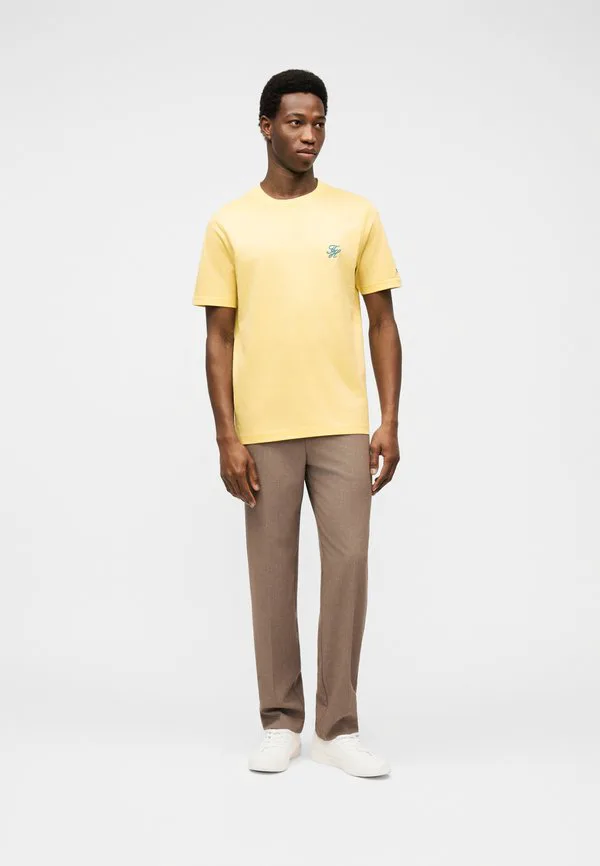 Футболка с монограммой script, базовая футболка для купальников. Tommy Hilfiger, Citronella — фото 2