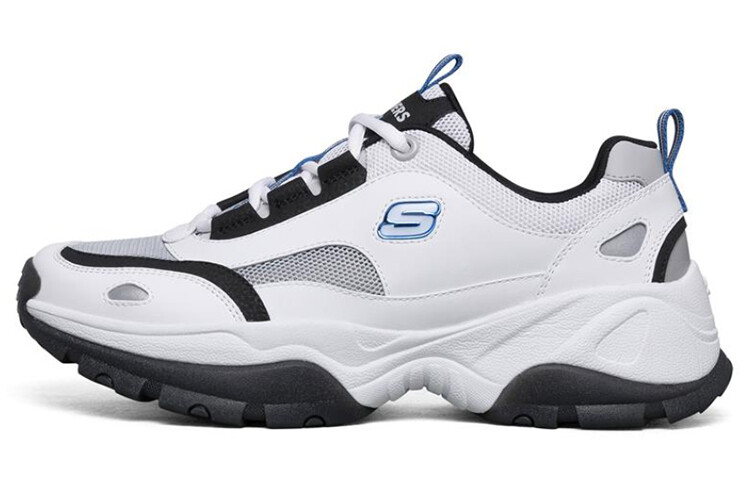 

Кроссовки мужские Kozmiks Chunky с низким верхом, черные/белые Skechers, Черный, Кроссовки мужские Kozmiks Chunky с низким верхом, черные/белые Skechers